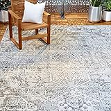 Home Dynamix 2491-451 Nicole Miller Patio Sofia Fleur Indoor/Outdoor Area Rug 5'3'x7'2'