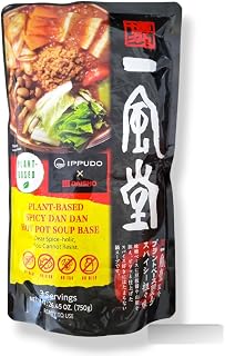 DAISHO Plant-Based Spicy Dan Dan Noodle Soup Base, 26.45-oz (Pack of 1) Ready to use