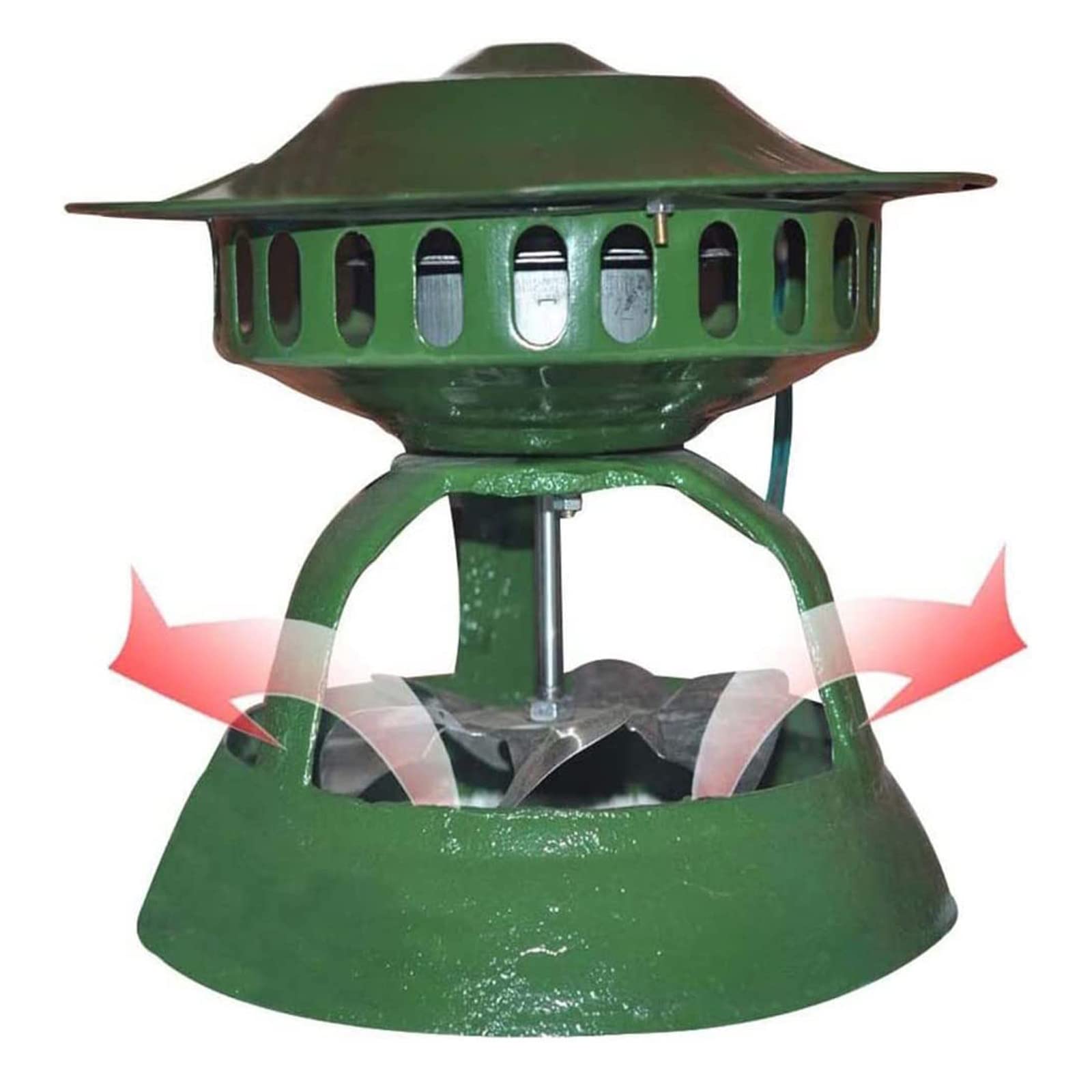 Ventilateur de cheminée 120W pour un salon sans odeur de fumée