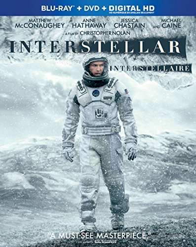 Interstellar (DVD+Blu-ray+Digital HD) B00SNFEYJW Book Cover