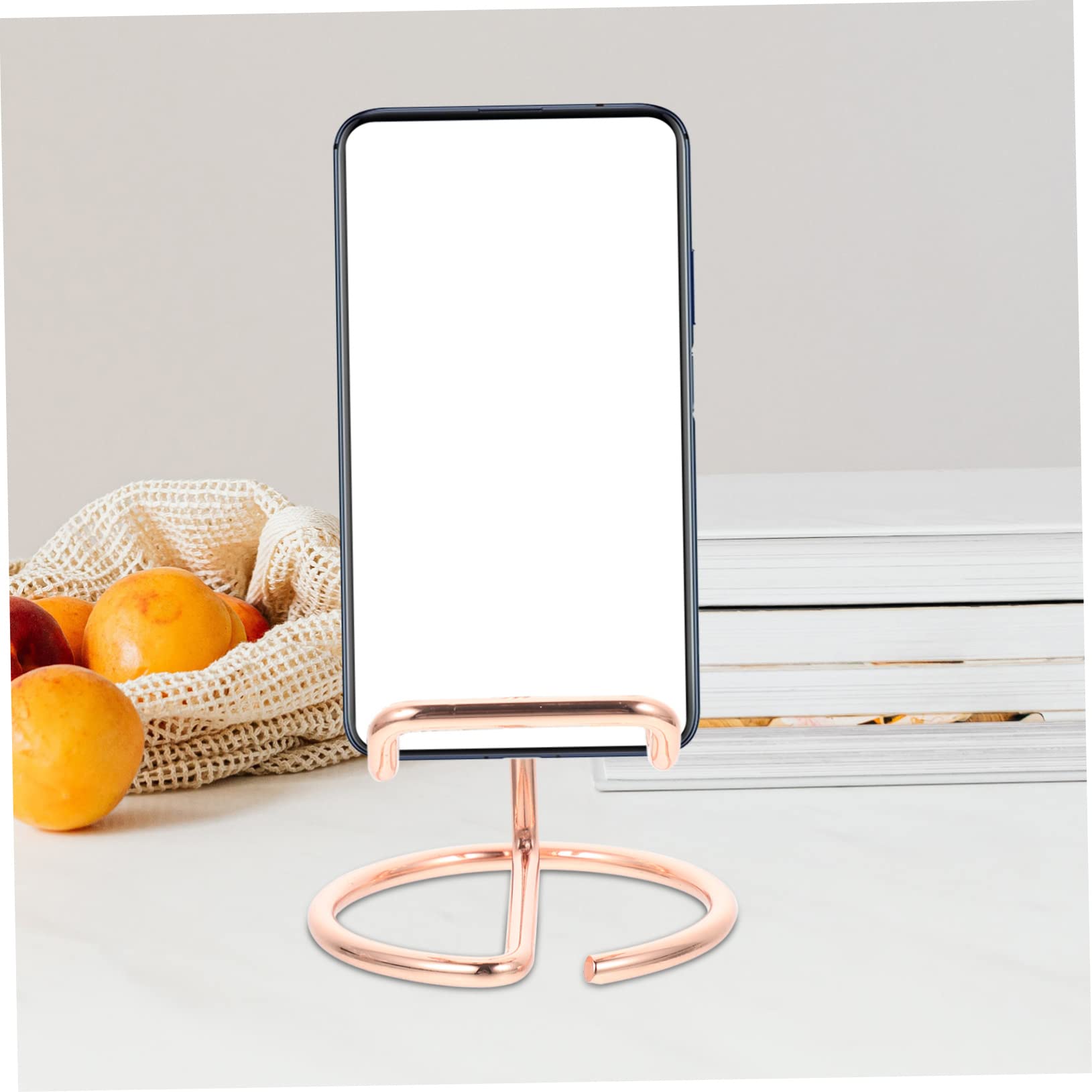 Supporto da Tavolo per Cellulare in Ferro, Portatile, 2 Pezzi
