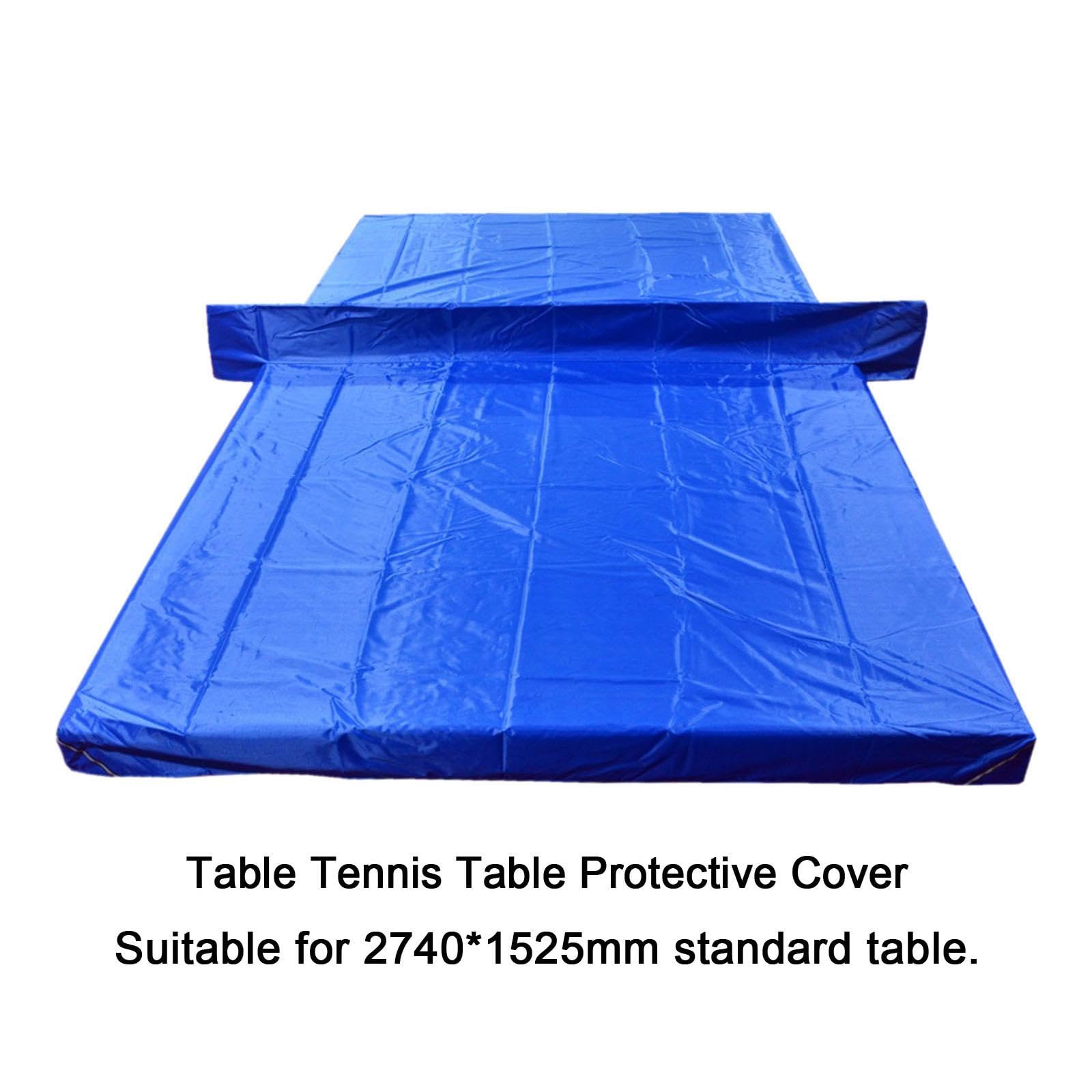 Milageto Copertura Tavolo Pong Antipolvere Impermeabile con Tessuto Oxford E Strisce Riflettenti Protezione per Tavolo Tennis Pieghevole Adatta a Casa