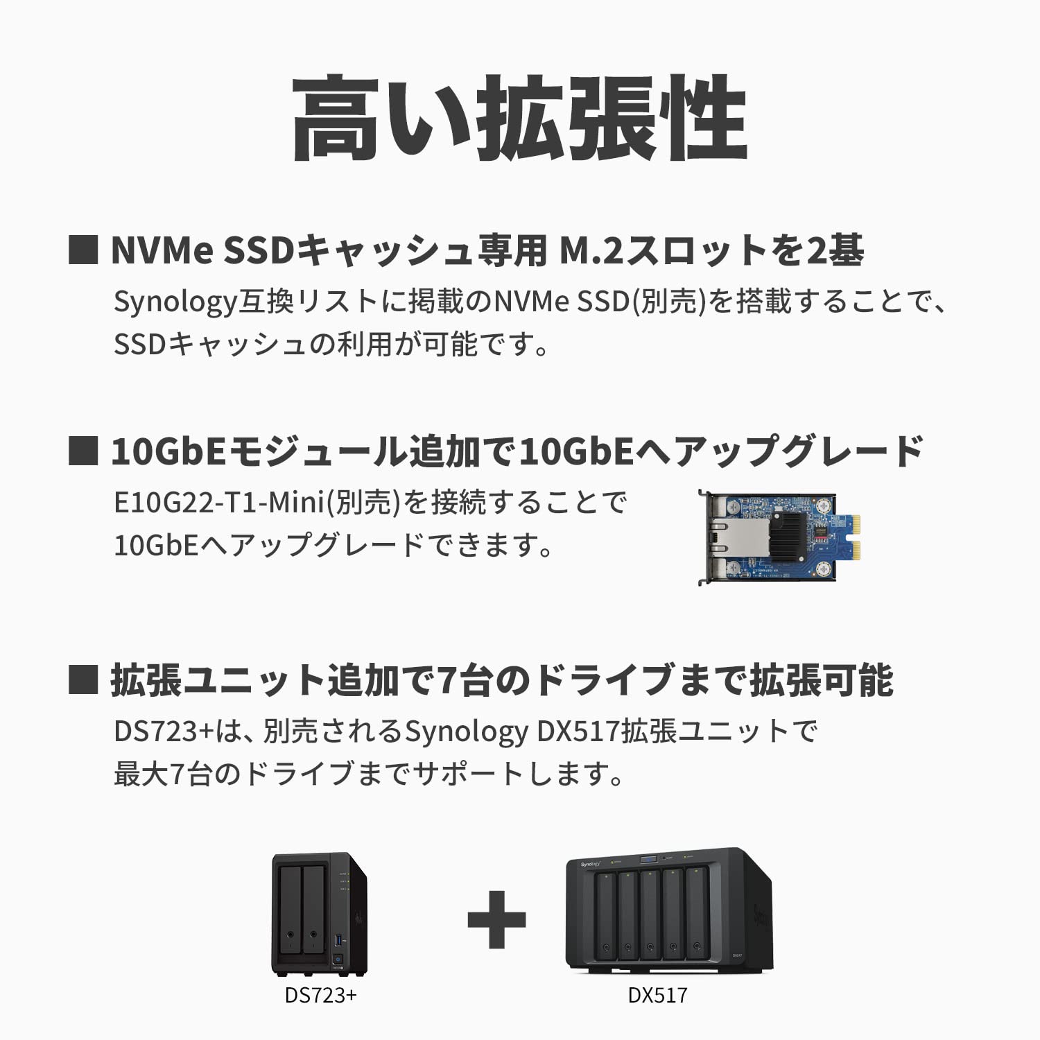 t*i様 【新品】Synology DS723+増量4GBメモリ 拡張10GbE t*i様 【新品】Synology DS723+増量4GBメモリ 拡張10GbE - メルカリ