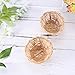 balacoo Handmade Bamboo Bird Nest with Hook Hanging Nest Box for Small Birds Cozy Shelter for Parrots Doves and Pigeons Natural Bamboo Material 3.93X3.93X2.36In