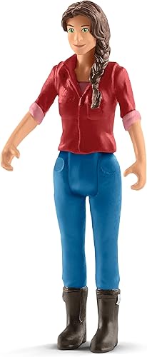 Miniatura 5 de Schleich Juguetes y juegos de animales de granja  Juego de gran mundo de granja con figura de vaca, perro, gato, cerdo y burro, figuras de acción de