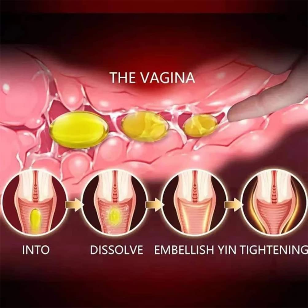 MOCIUN Female Orgasm Exciter Oil Gel Aphrodisiac Enhancer Vagina Tight Stimulant Intense Exciting Women Enhance Climax Sexual (32 Capsules)