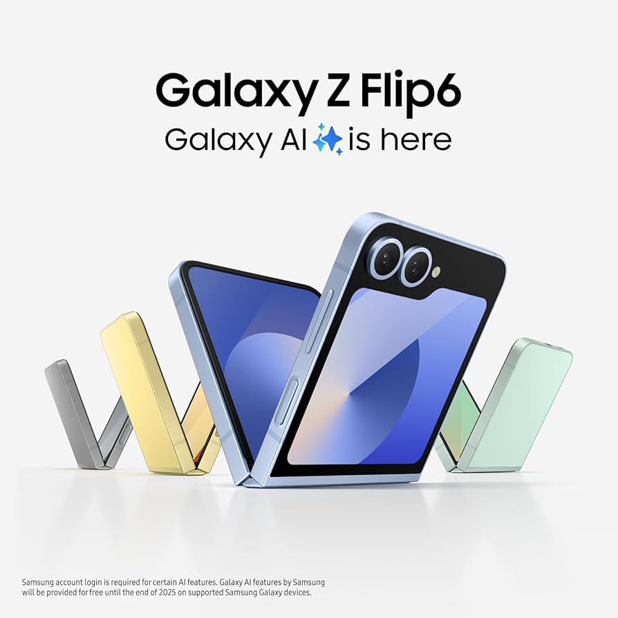 GalaxyZfrip6 本体 Amazon.com: SAMSUNG Galaxy Z Flip 6 AI Cell Phone + $200