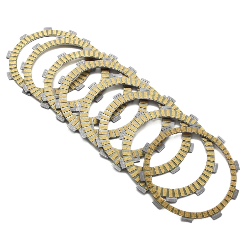 Motorrad-Kupplungs-Reibscheiben-Platten-Set, kompatibel mit CB600F CBF600 NS250 CBR600F4i CBR600 CBR600RR VFR800 CB900F CBR900 VFR800F