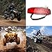 pizarra ATV 12V 3 Wire Brake Stop Light License Taillight Red for ATV Off Road Motorcycle Signal Lamp Accessories Car