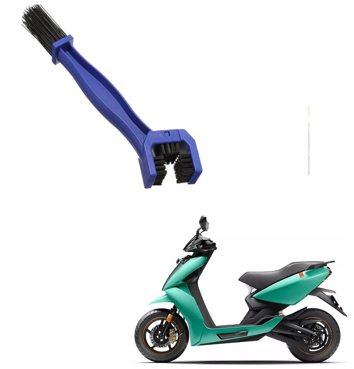 Auto Addict 3 Side Multi-Purpose Bike/Cycle Chain Cleaning Brush, Gear Cleaning Brush Tool for Ather 450X (B0D8Y9F1LM) Amazon Price History, Amazon Price Tracker