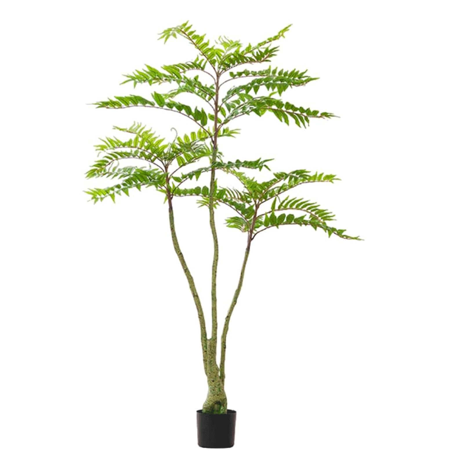 GLJTUO fake tree 4.9 Ft Artificial Trees Simulation Plant Toon Tree Fake Plants For Indoor Outdoor Fake Tree Home Faux Tree Decor Realistic Design