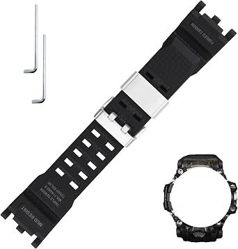 XXmm Resin Watch Band replacement for Casio G-shock GWG-2000 GWG-2040 Mudmaster Strap Wirstband accessories for Men and Women