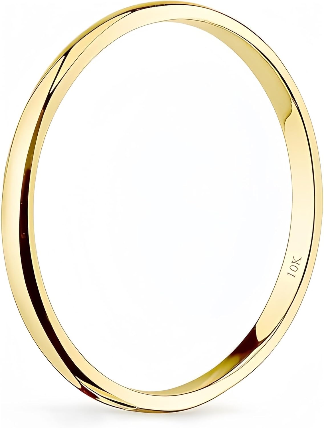 10k Light Comfort Fit Wedding Band