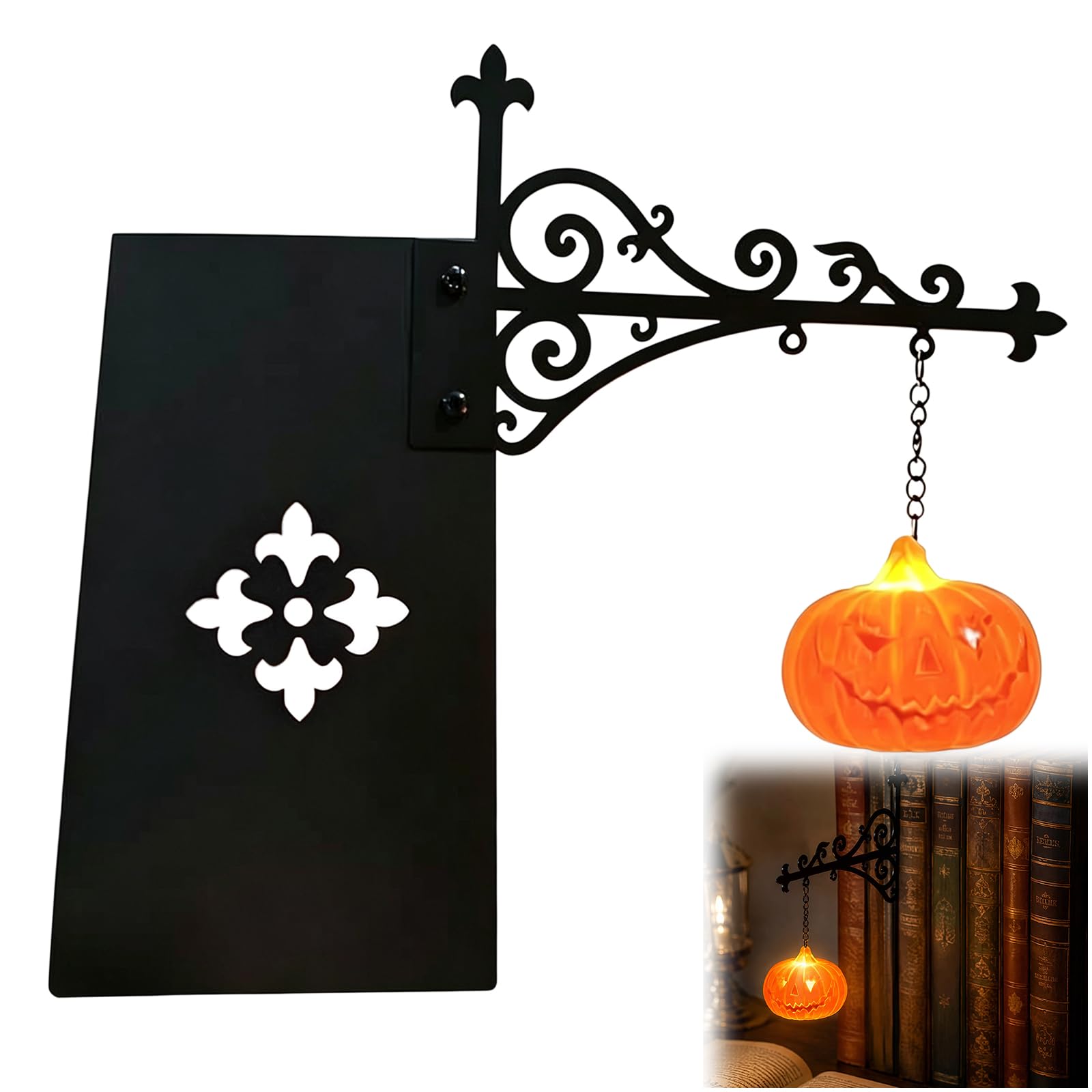 Library Lantern Book Shelf Nook Light | Nooklight for Bookshelf Lamp