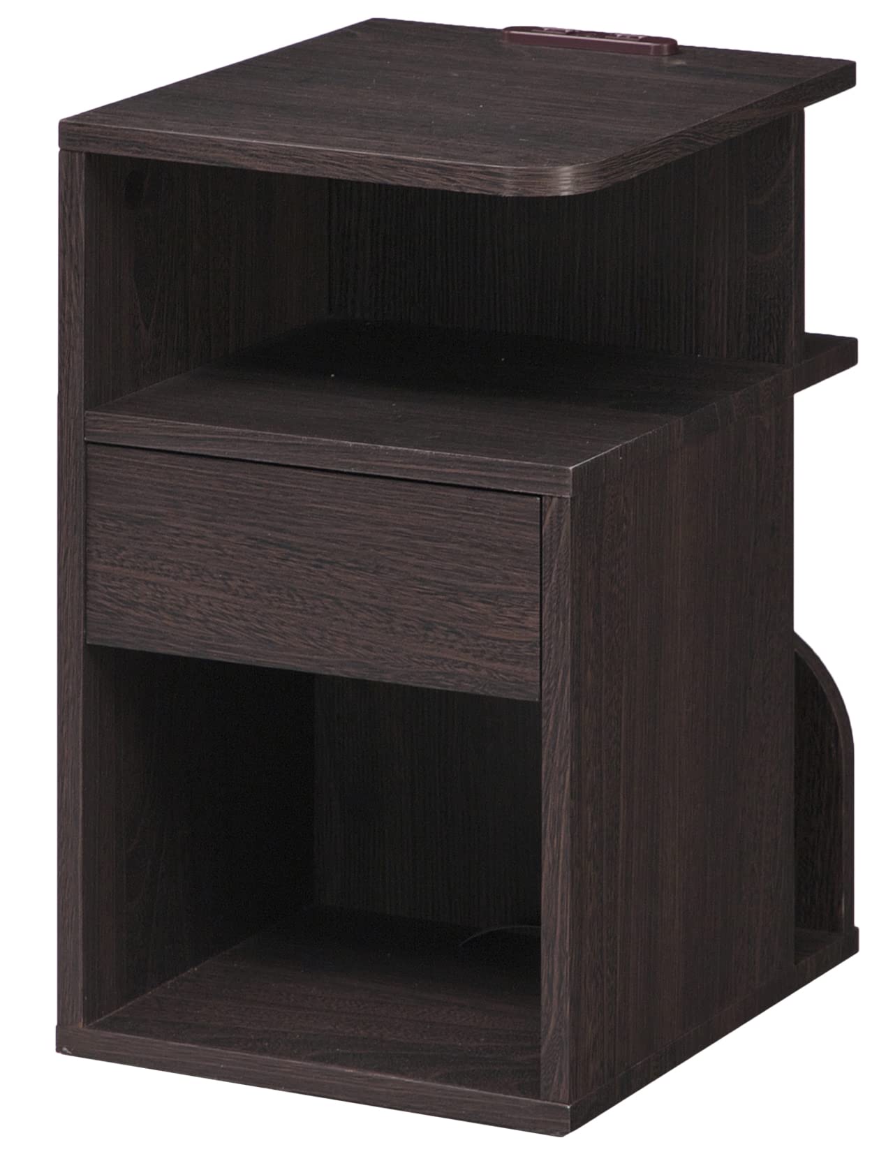 ナイトテーブル ブラウン（BR）【幅30×奥行36cm】