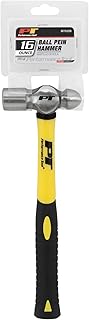 Performance Tool M7032B 16oz Ball Pein Hammer With Fiberglass Handle