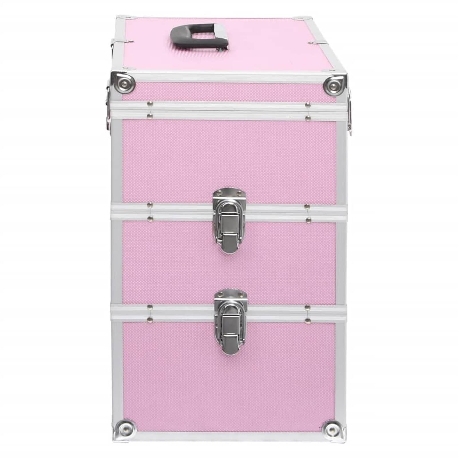 LAPOOH Valigia per Cosmetici 37x24x40 cm Rosa in Alluminio,Bagagli e Borse,Borse toilette-91841