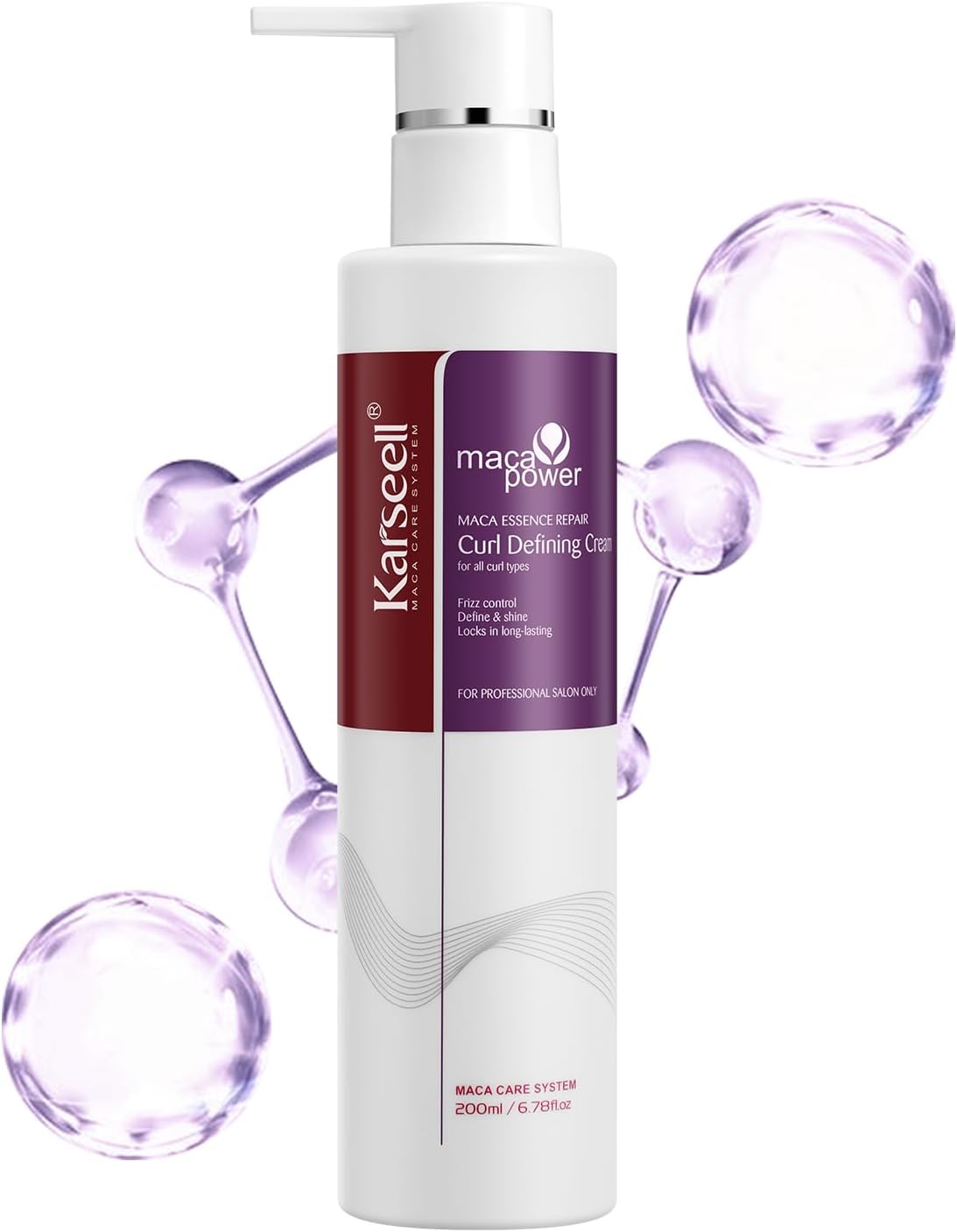 Curling Perfection Curl-Defining Cream essence repair All Curl Types & Hair Textures, Paraben-Free, 200ML（6.78oz）