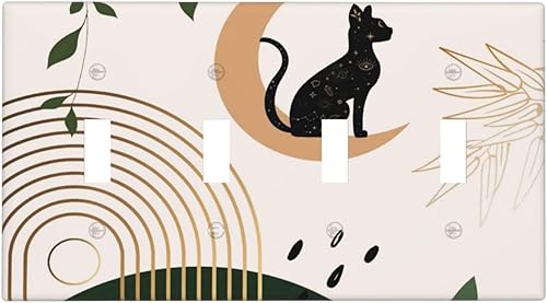 Miniatura 59 de Cubierta de Interruptor de Luz de Palanca de 1 Gang con Estampado de Bosque de Pinos Rústico Campestre, Cabaña Lodge Granero Bosque Forestal de