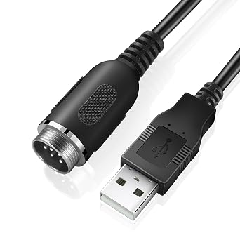 TH8A DIN Cable, USB Cable for Thrustmaster Connection (1.8m)