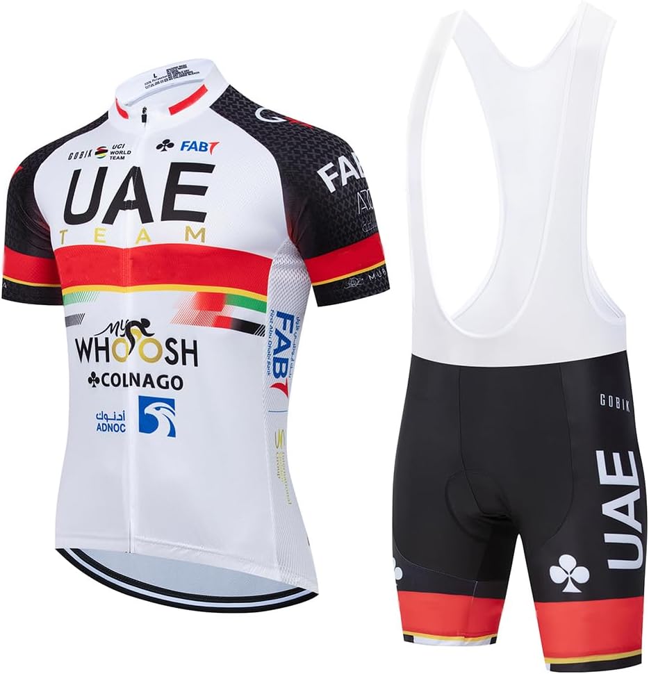 Cycling Jersey Men Set Bib Shorts Set Summer Mountain Bike Bicycle Suit Anti-UV Bicycle Team Racing Uniform Clothes