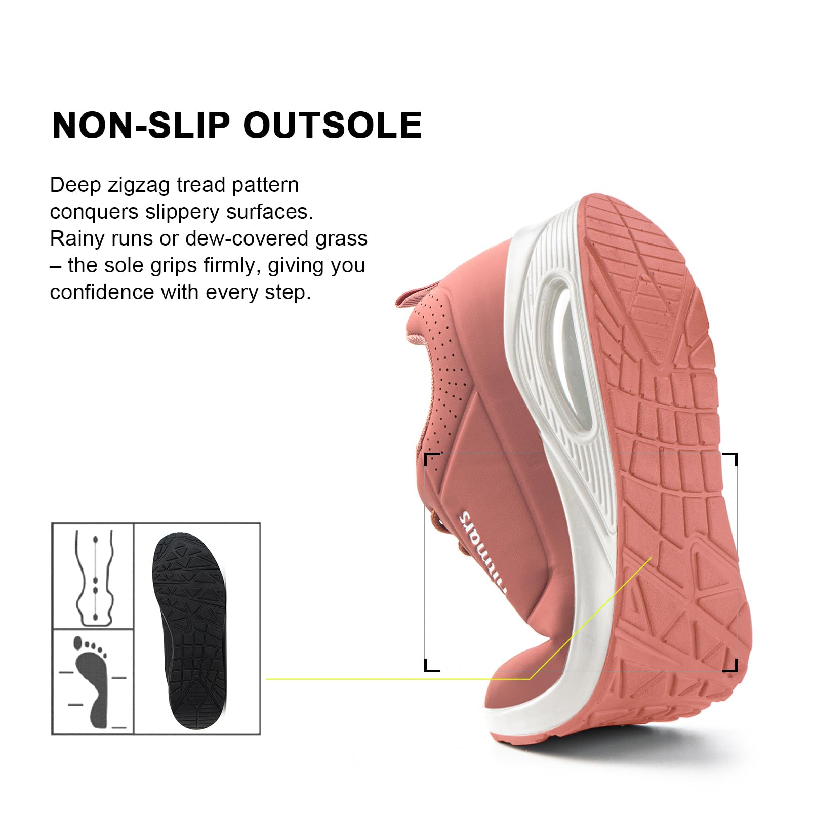 Hitmars Damskie buty do koszykówki buty sportowe trampki buty do biegania buty do biegania buty do fitnessu, koszykówki, biegania, tenisa, lekkie, czarne, 36-42 EU