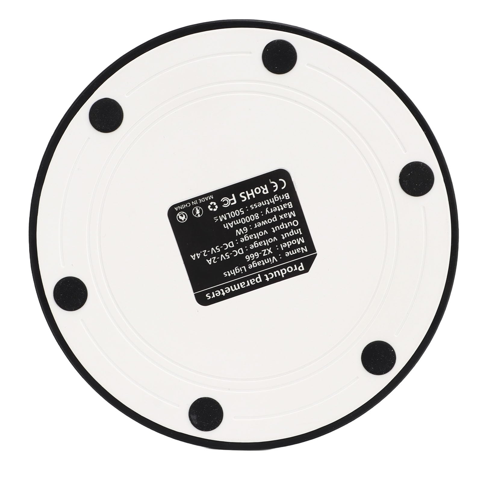 Changor Lanterna da Campeggio a LED Ricaricabile Super Luminosa con Attenuazione Continua per Campeggio All'aperto e Emergenza Batteria da 8000 MAh Portatile 4,7x4,7x7,5 Pollici