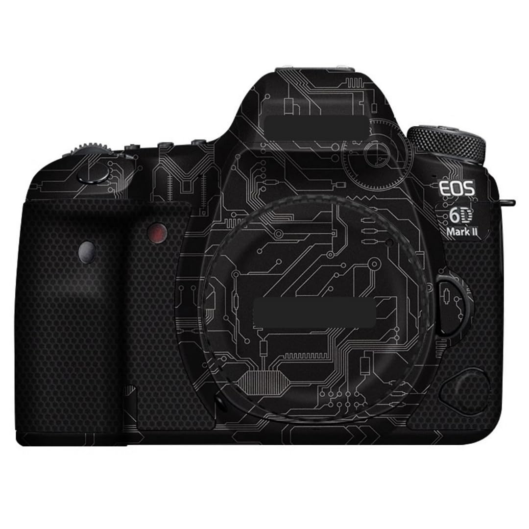 Autocollant Canon EOS 6D Mark II skin de protection titane pour boîtier - 7