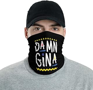 90s Damn Gina Face Mask Cloth Neck Gaiter