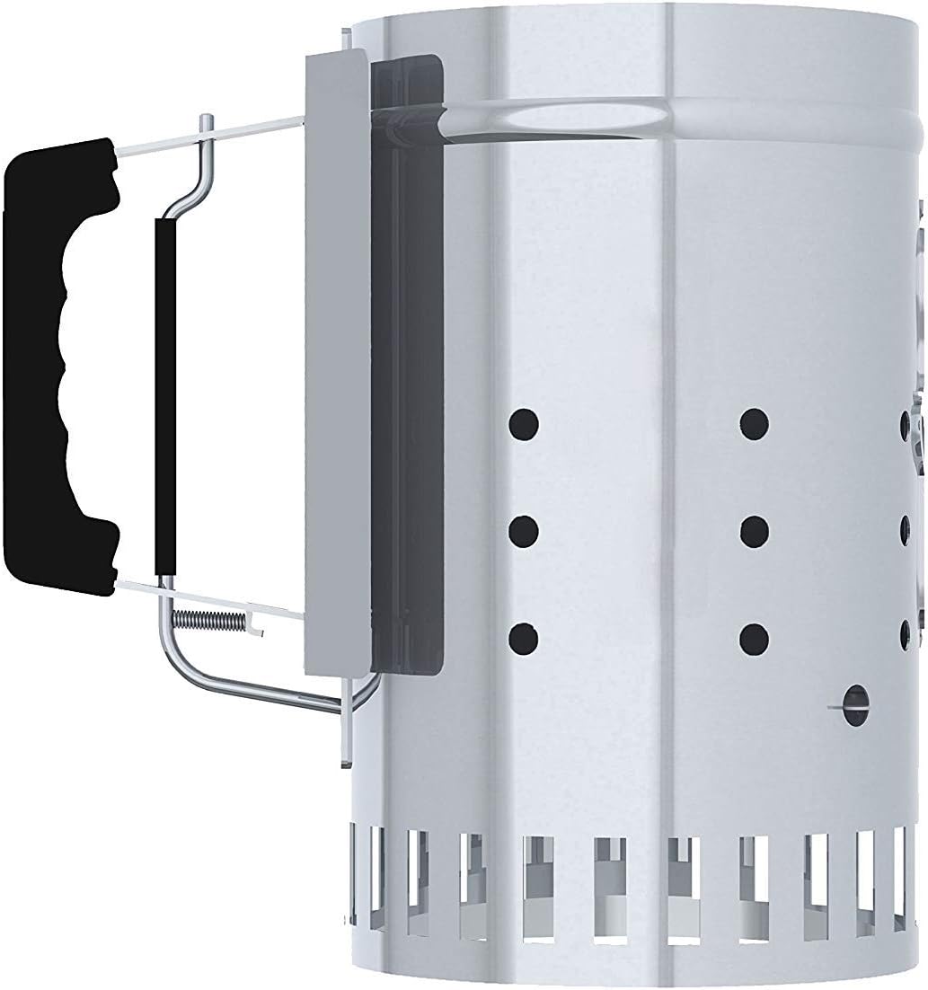 Char-Griller 19586 Charcoal Chimney Starter, Galvanized