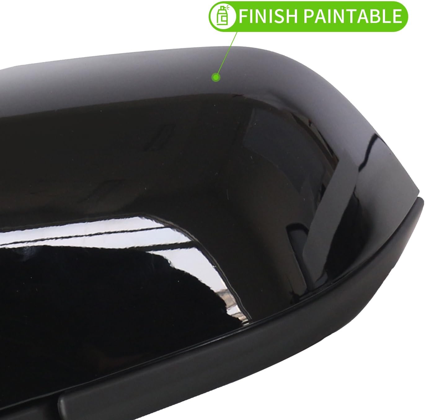 Side Mirror Car Door Mirror Fits for Tesla Model 3 2017-2023 Left Driver Side,Power Adjustable-Heated Glass-Memory Recall, 51167177128, Black-LH, 13-Pins
