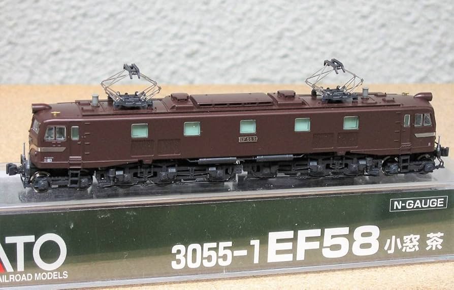 ef58 3055-1 小窓　茶　カトー KATO EF58 初期形 小窓 茶 入線‼️ (品番3055-1) | oketa-mokei