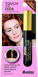 Avatar Touch Ur Hair Root Coloring Wand #7206 Honey Brown, Hair applicator, easy to use, resists moisture, no water, women, touch up stick, instant color