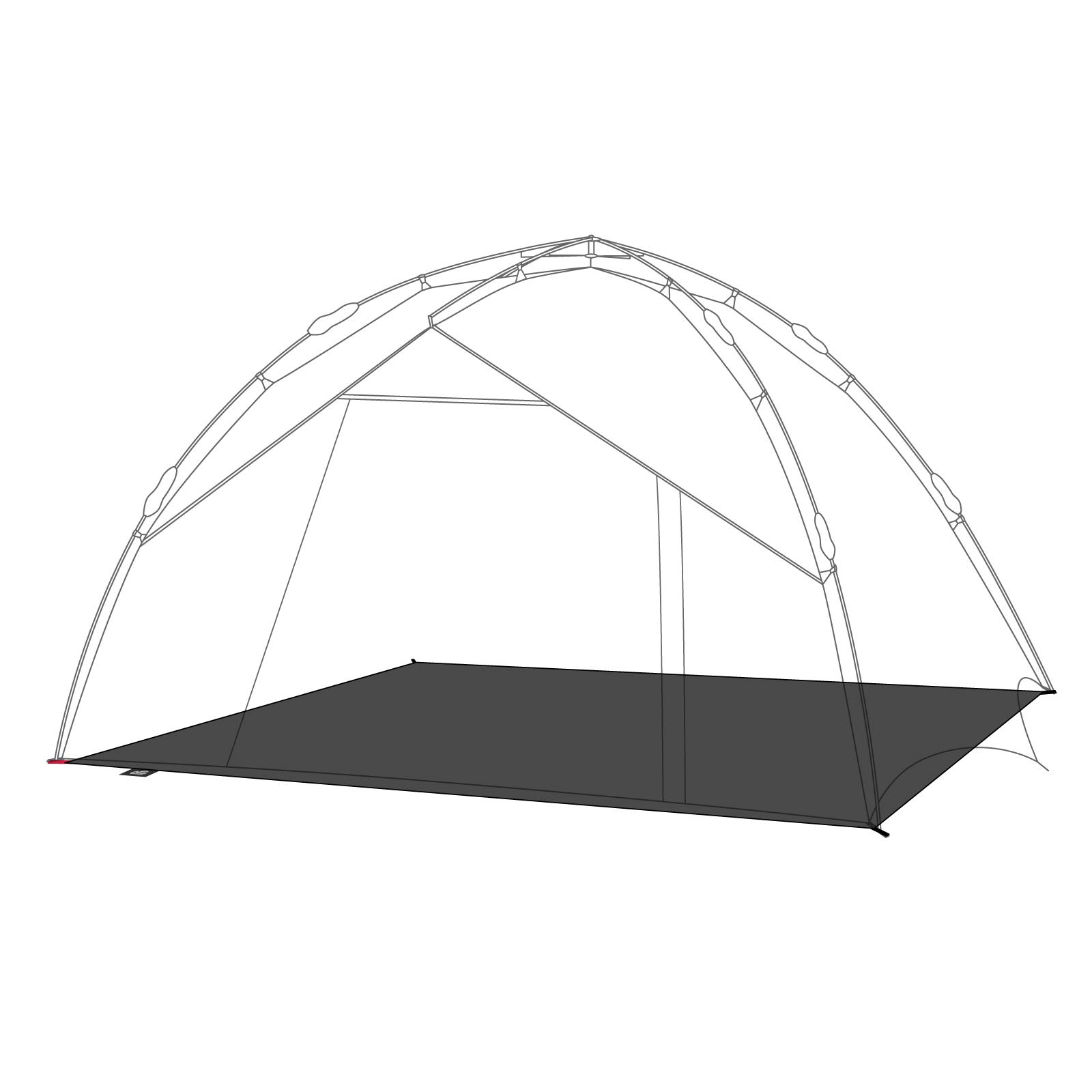 MSR Footprint Advance Pro V2 - Telo Pavimento Tenda