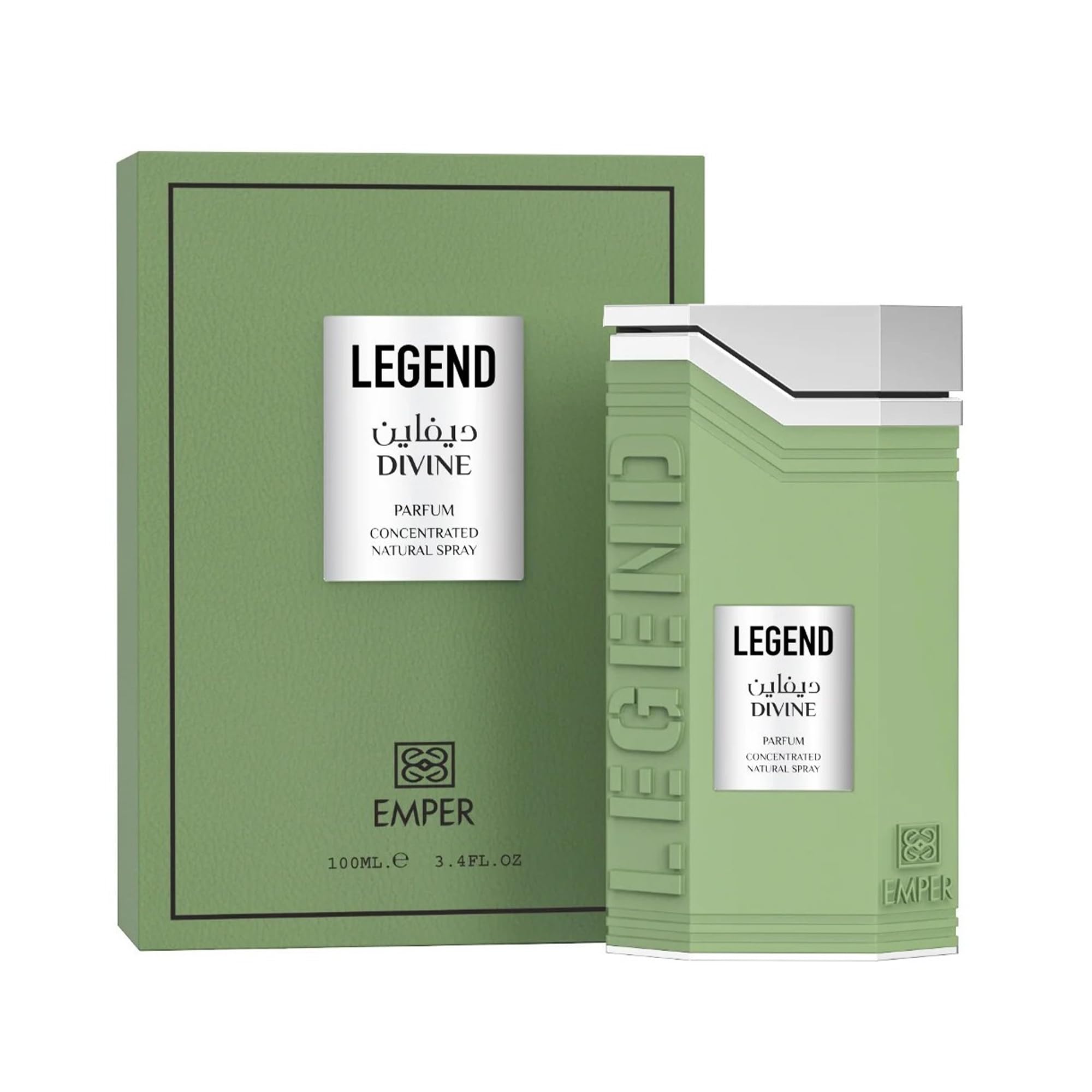 Emper Legend Divine Eau de Parfum 100 ml for Men - Luxurious Men's Fragrance with Woody & Oriental Notes
