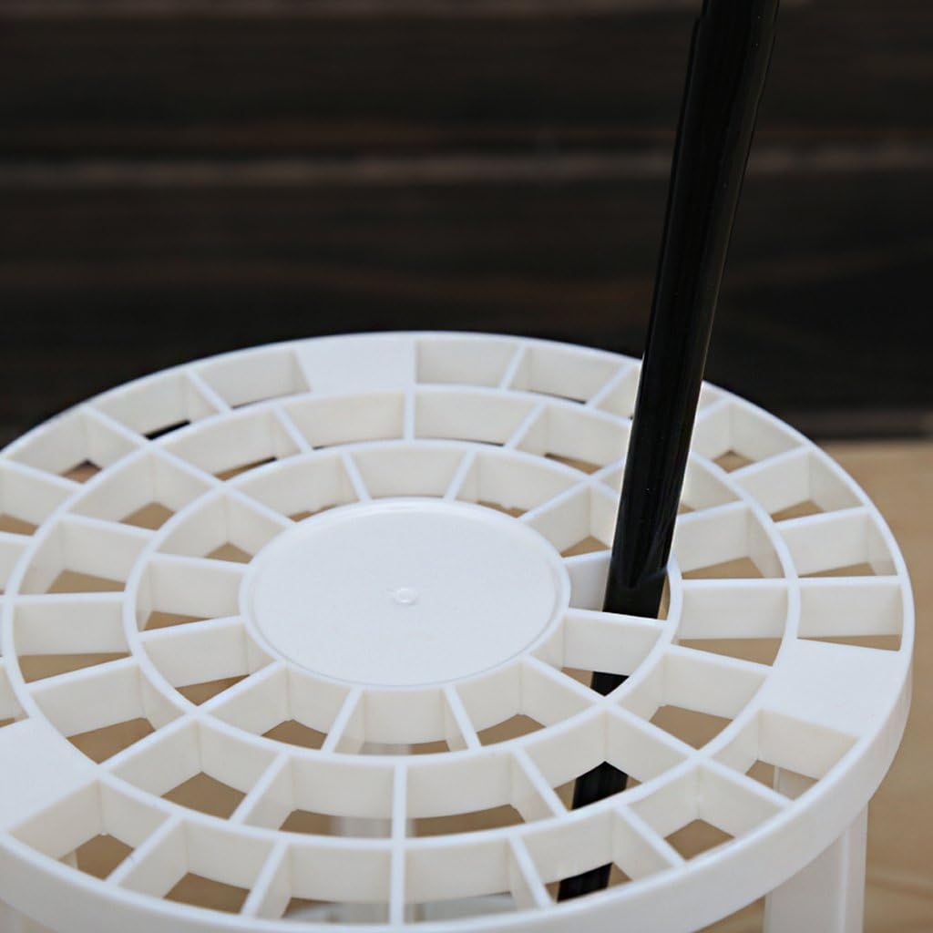 Brush Multi Holder Bin Artist Paint Painting Brushes Storage Plastic Plastic