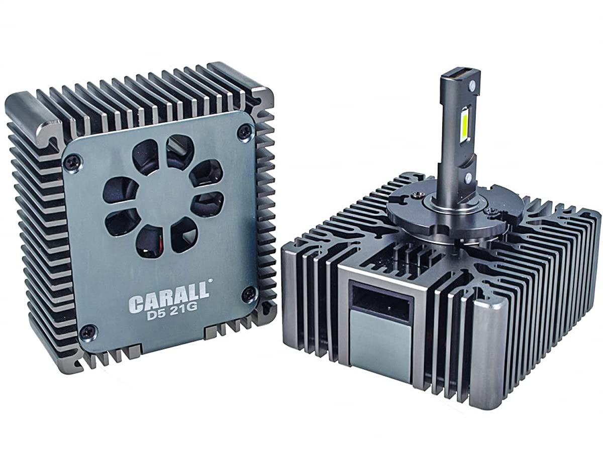CARALL LH5505, Lampade D5S Led, 35W 12V 3500 Lumens, Senza Led Driver, Plug & Play Senza Modifica, Più Lumisoso Dello Xenon Originale - 2 Pezzi