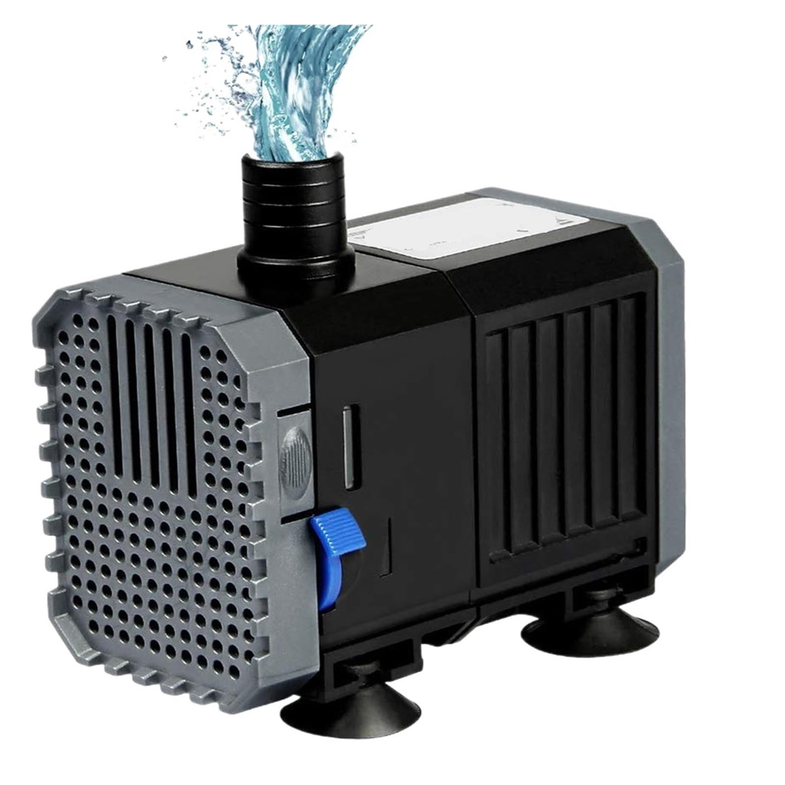 Pompe de fontaine submersible 900L/h pour aquarium étang jardin filtre eau réglable