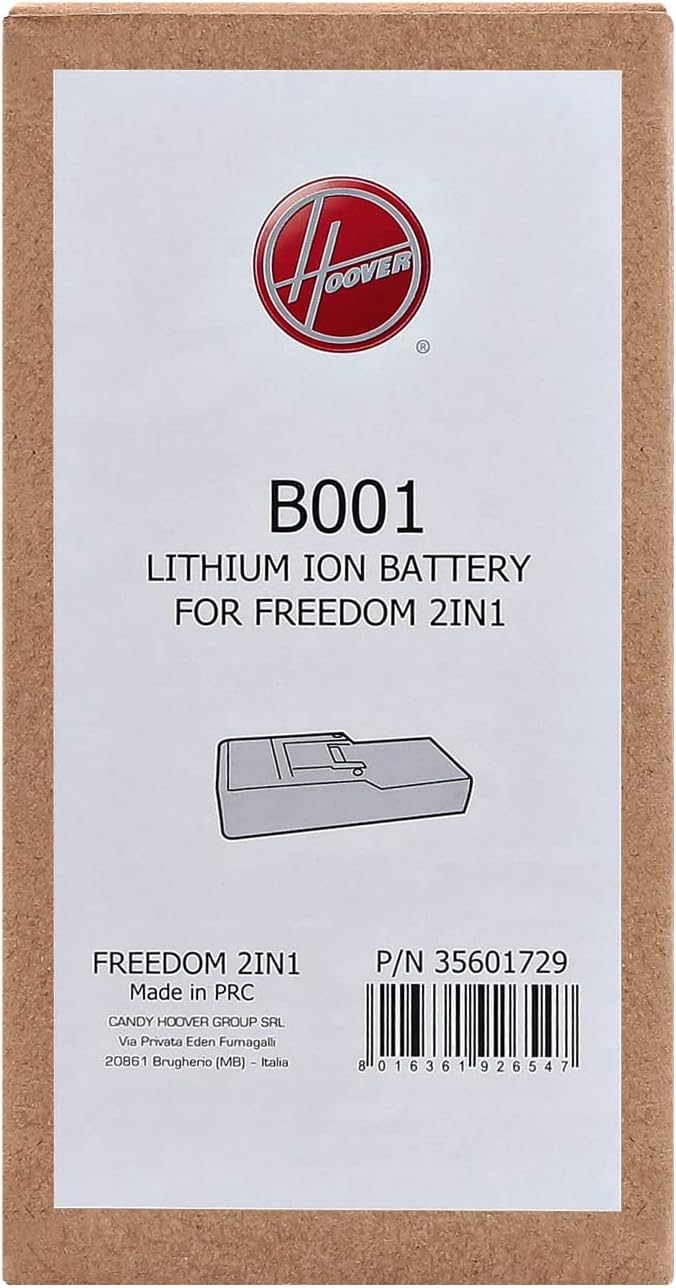 Hoover 35602208 B012 Batteria al litio scopa elettrica H-FREE 100, HF122
