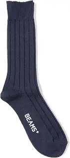 [ビームスプラス] 靴下 Solid Rib Socks メンズ 38430011479