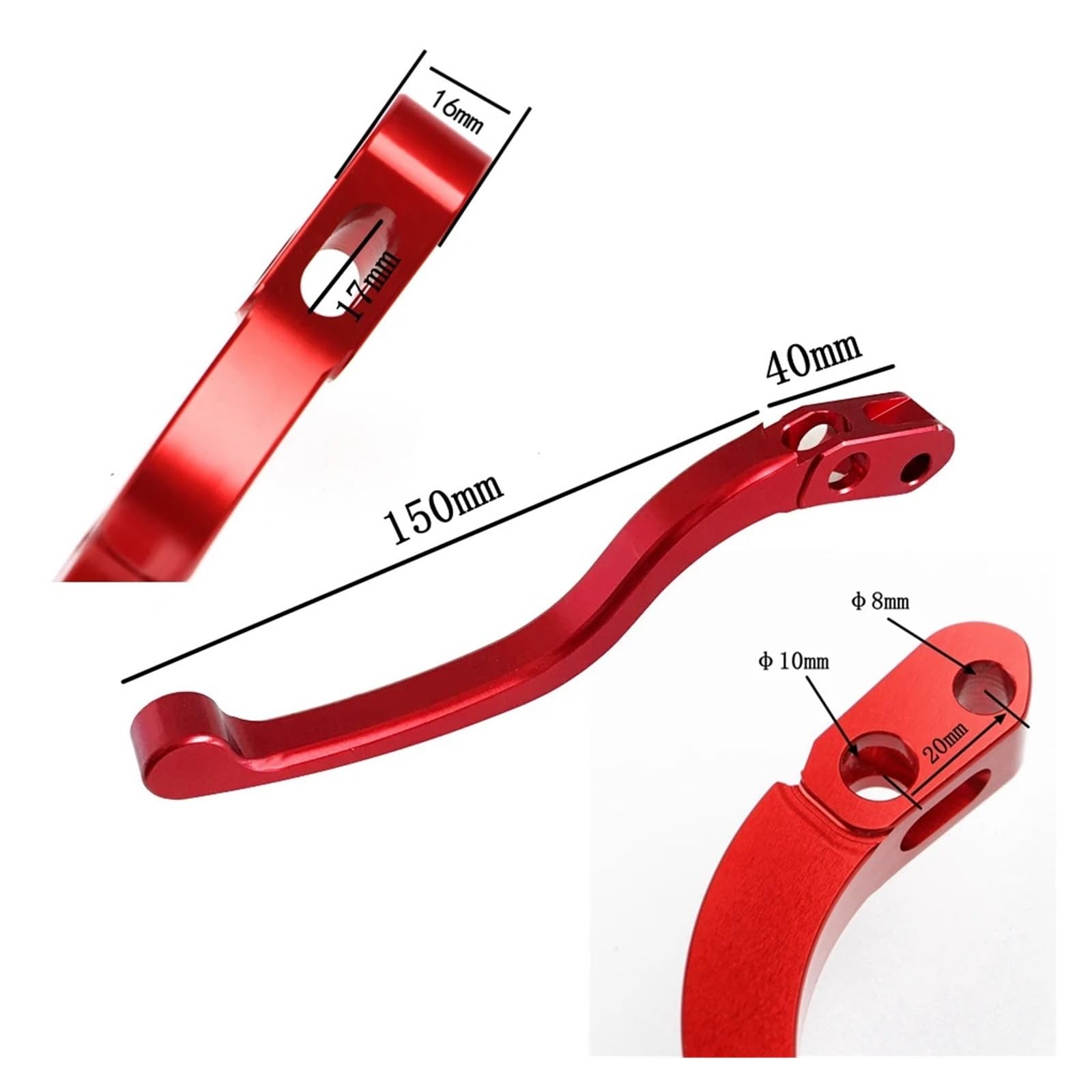 frizione freno moto Pompa idraulica universale CNC per leva freno frizione radiale per moto per maniglia cilindro principale per Adelin PX1(A,L)
