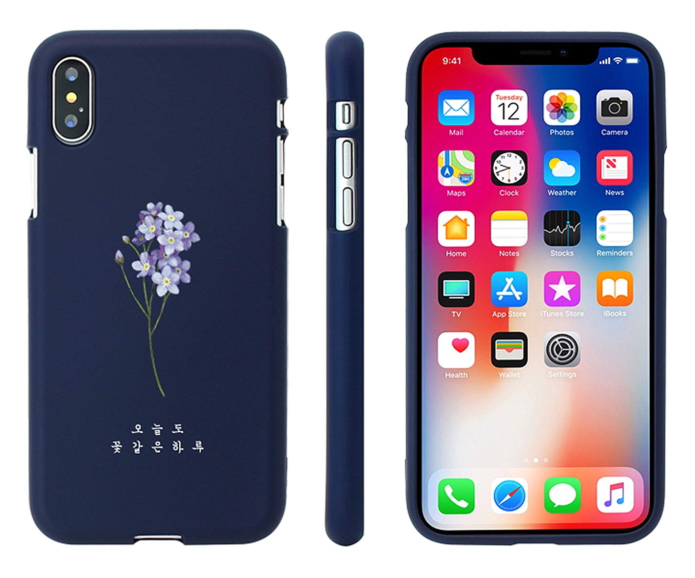 Amazon.co.jp: 可愛い Simple Lavender Flowers シンプル ラベンダーの