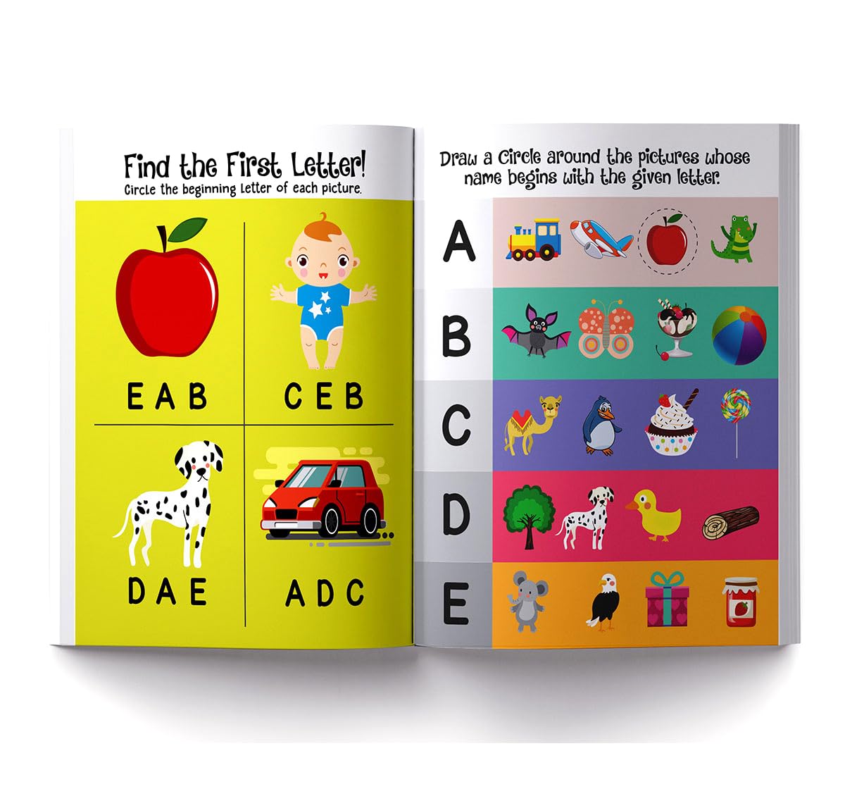 My Big Book of Patterns & Pencil Control: Interactive Activity Book to Practice Patterns, Numbers 1–20 & Alphabet | Ages 3–6 | Fun Early Learning Workbook 3