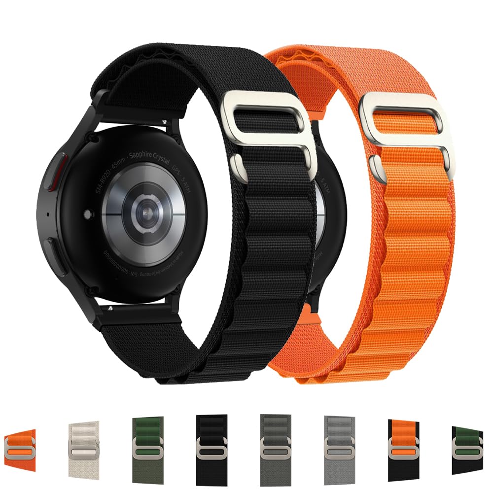 Bande en Nylon 20 mm 22 mm pour GT2 GT3 42 Bracelet 46 mm Montre GT 2 Pro 46 43 mm Strap