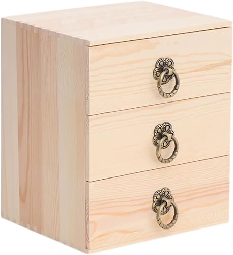 Miniatura 1 de Caja de aceite esencial de madera con 90 ranuras, caja de almacenamiento de aceite esencial de 3 capas, organizador de cosméticos con asa, espacio