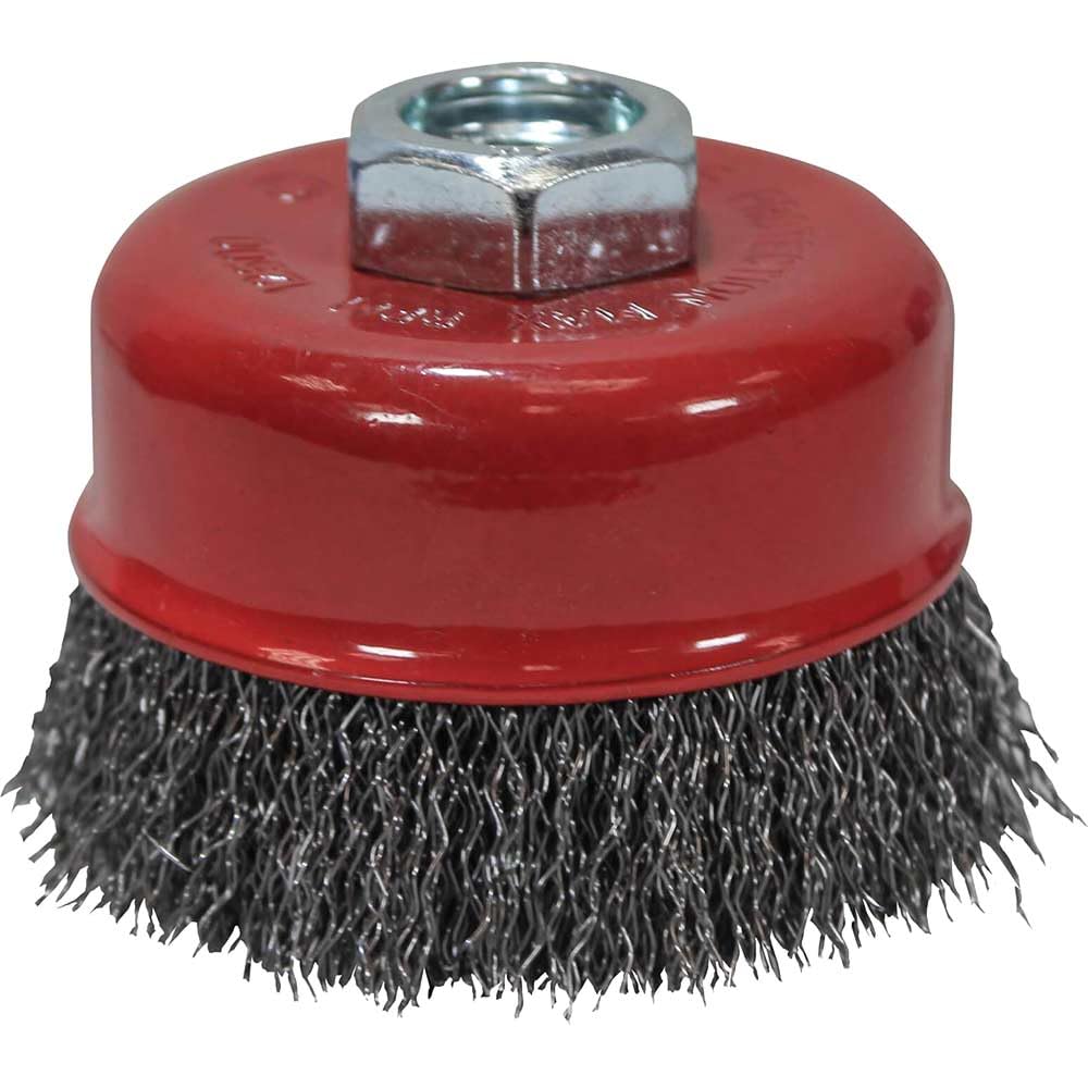 Faithfull WBC80 Wire Cup Brush 80 x M14 x 2 / 0.30mm