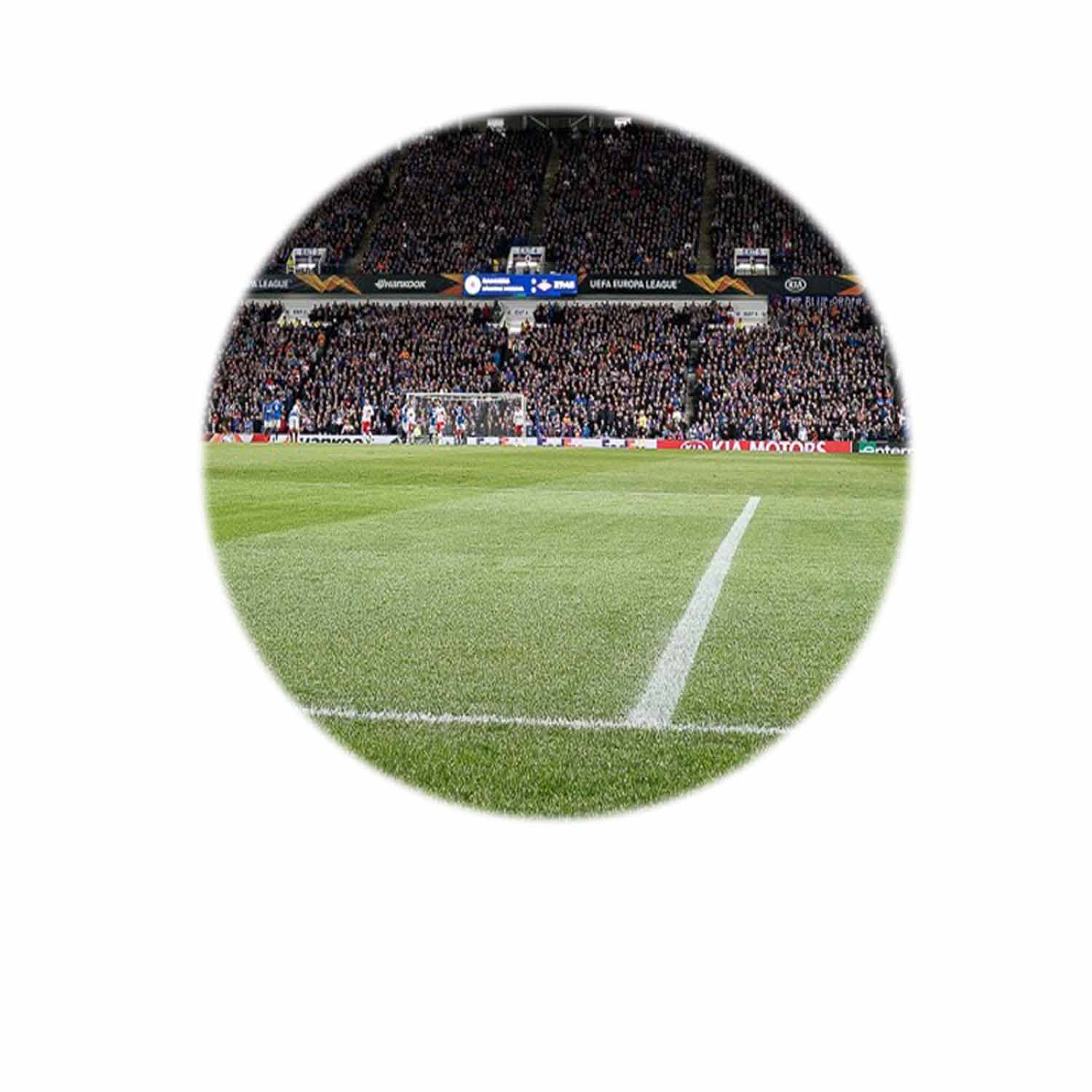 Buy Ibrox Stadium Inside Rangers Glasgow 8 inch Round Icing Sheet Easy