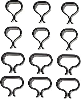 CIYODO 12 Pçs Clipe De Cadeira De Vime Grampos De Alinhamento De Móveis De Vime Clipes De Móveis De Vime Para Cadeira De Sofá De Cadeira De Vime Ao Ar Livre Clipes De Móveis De Exterior