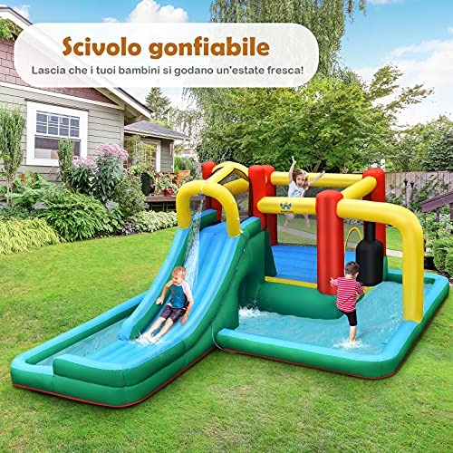 COSTWAY Casa Gonfiabile per Bambini con