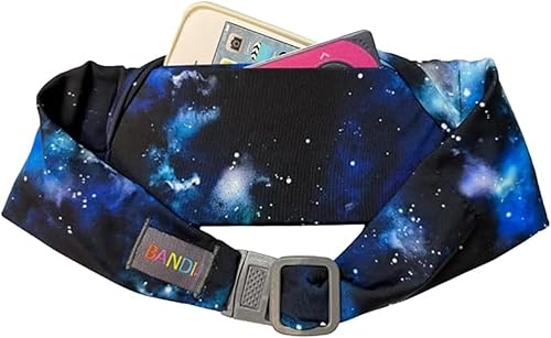 Miniatura 3 de BANDI Cinturón de bolsillo para niños, para médicos, deportes, jugar, ajuste cómodo, ajustable, fabricado en Estados Unidos Negro